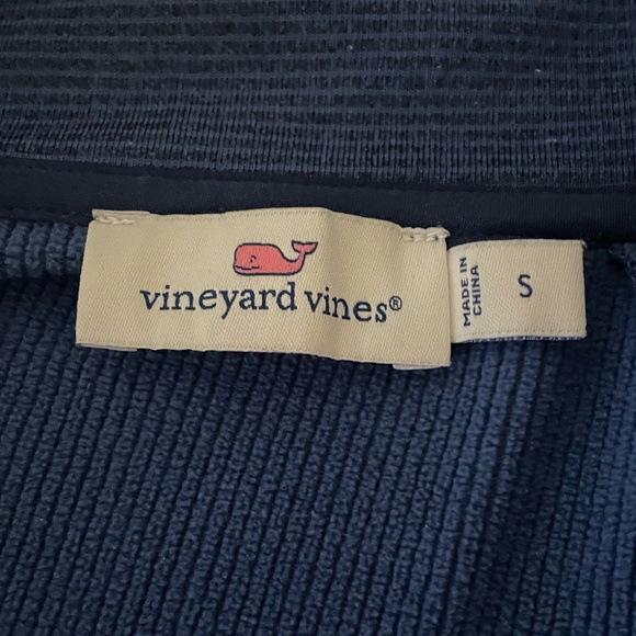 Vineyard Vines Angled Diagonal Zipper Jacket Size S - Picture 6 of 8